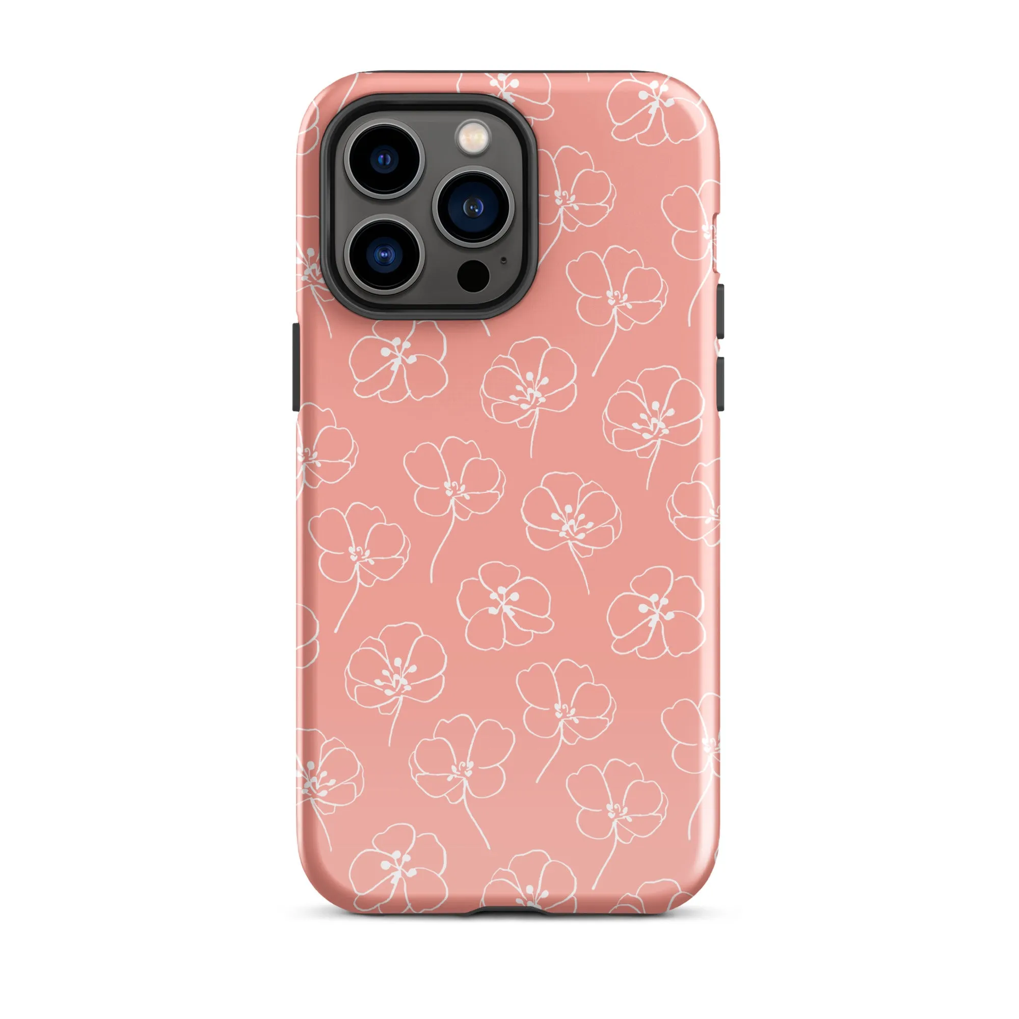 Doodle Blossom Design Premium iPhone Case