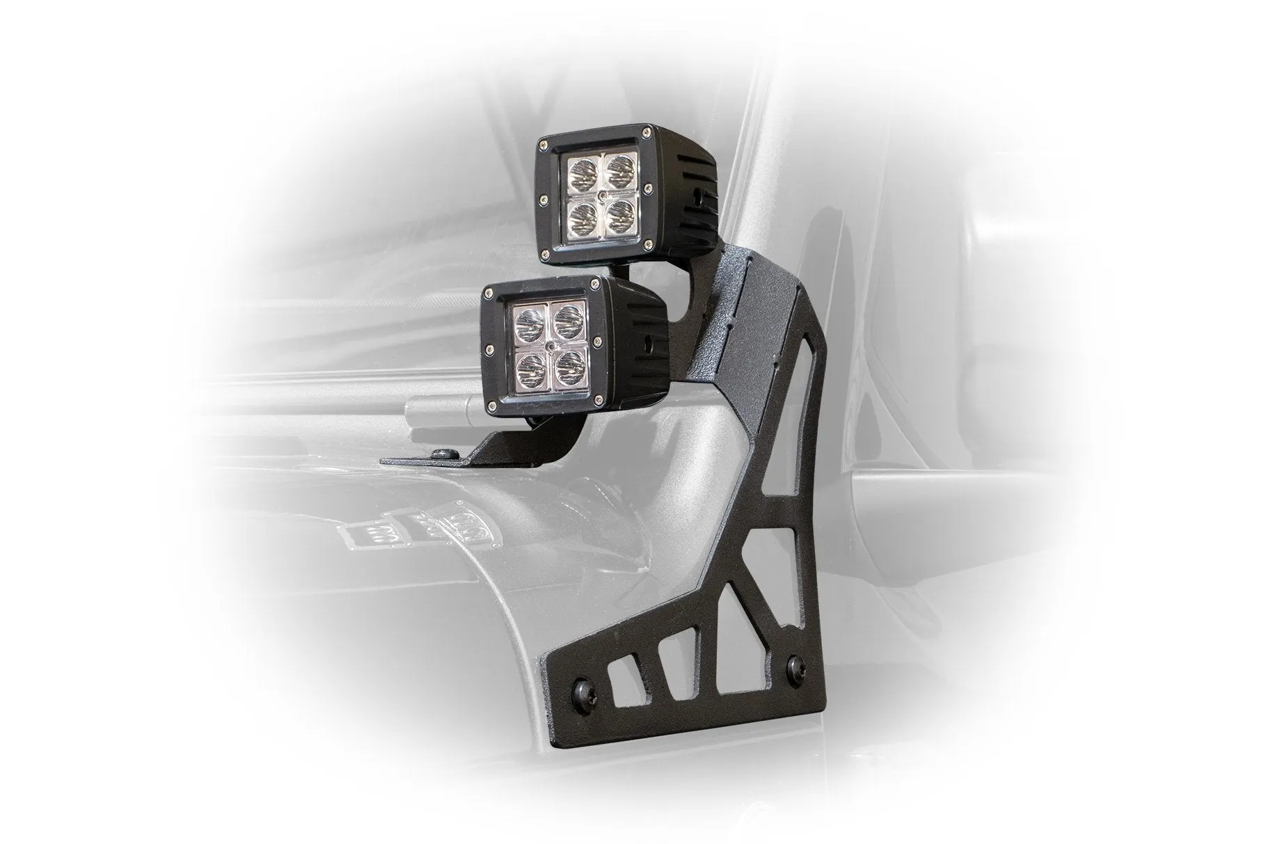 DV8 Off Road Light Mount Jeep Wrangler JL (2018-2021) Gladiator JT (2020-2021) Full / Lower A-Pillar