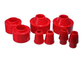 Energy Suspension Front/Rear Coil Spring Spacer Lift Set Jeep Wrangler (07-18) Red or Black