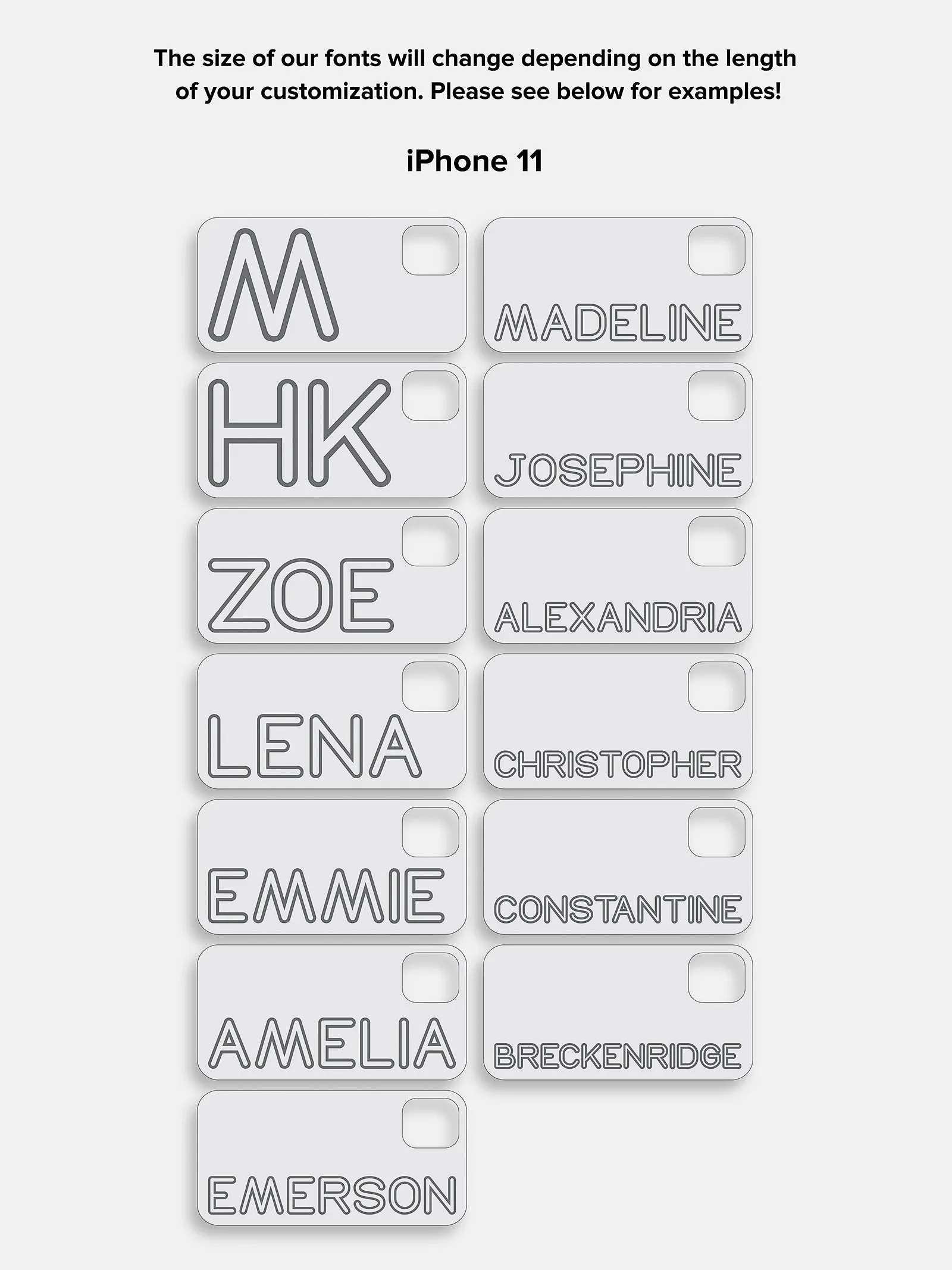 Fine Line Custom iPhone Case - Mauve/Light Pink