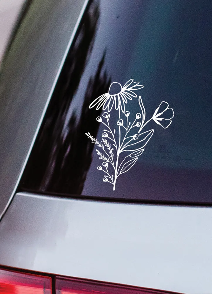 Floral Decal by Sincere Suroundings