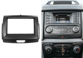 Ford Ranger/Everest 2015  Double Din Trimplate