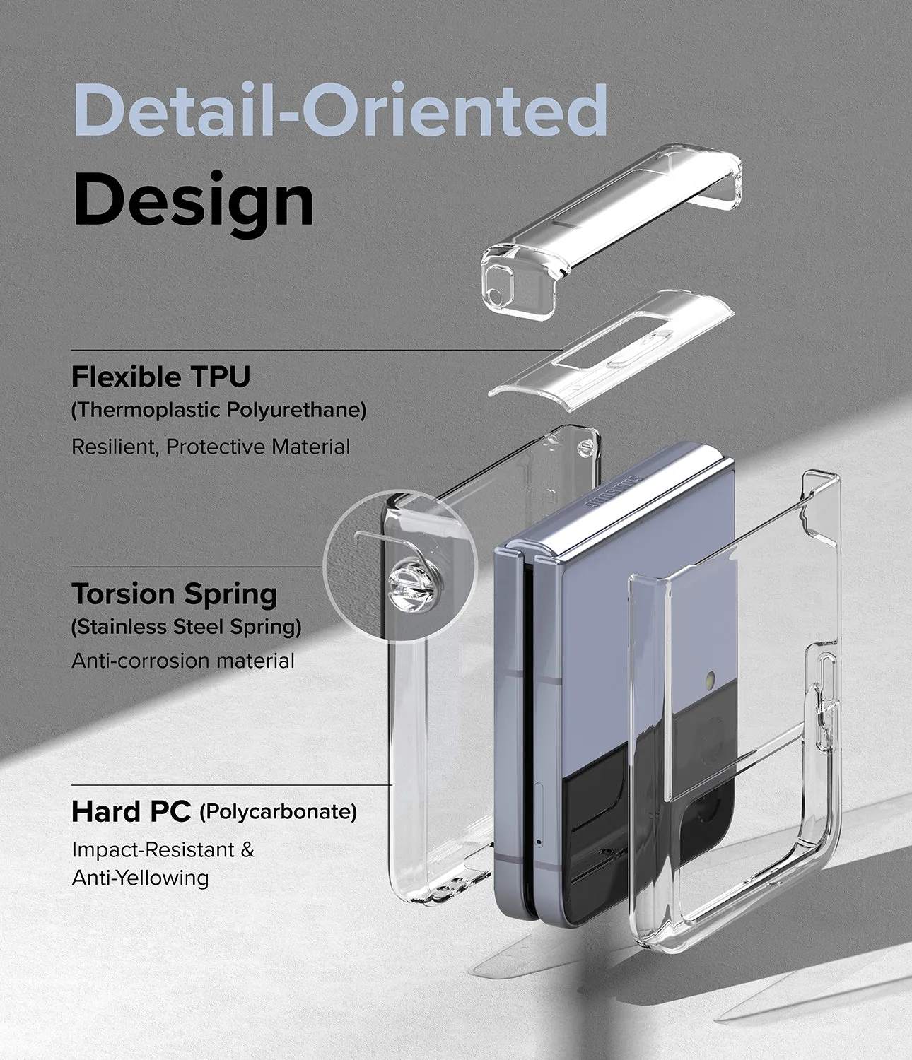 Galaxy Z Flip 4 Case | Slim Hinge