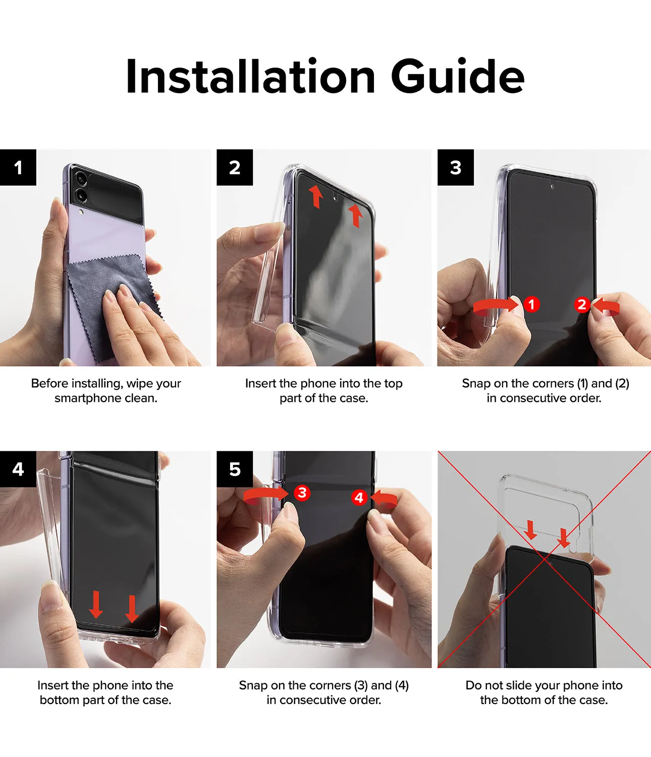 Galaxy Z Flip 4 Case | Slim Hinge