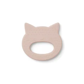 Gemma Silicone Teether - Cat rose