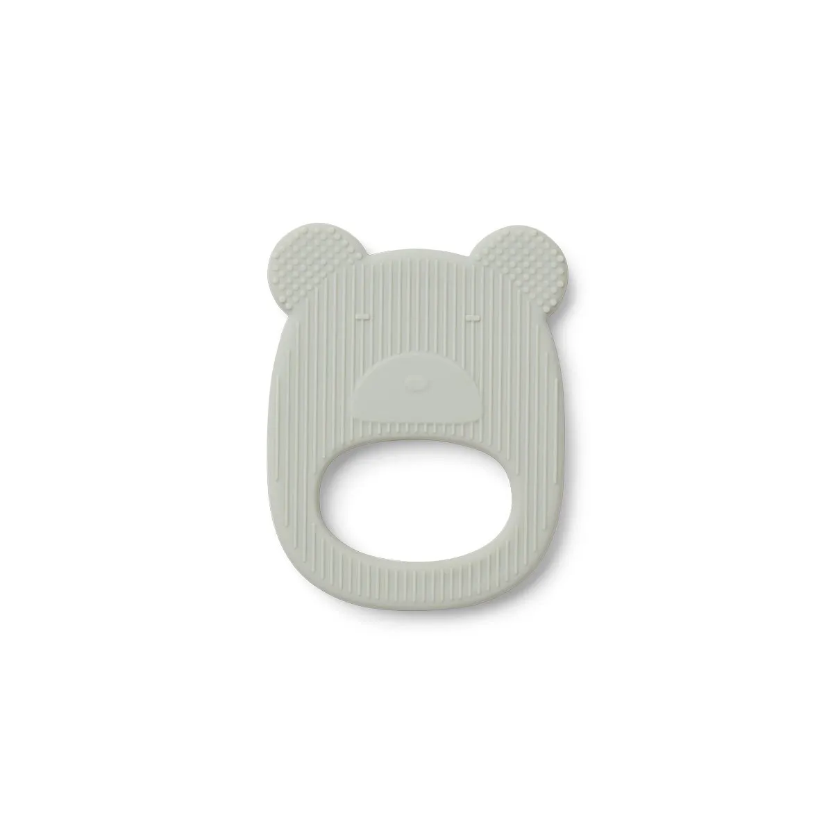 Gemma Silicone Teether - Mr bear dusty mint