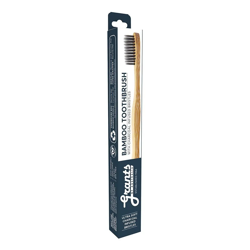 Grants Toothbrush - Charcoal