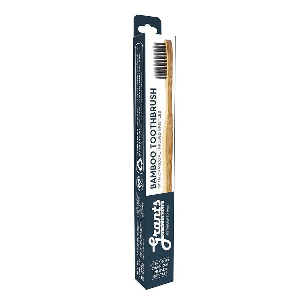 Grants Toothbrush - Charcoal