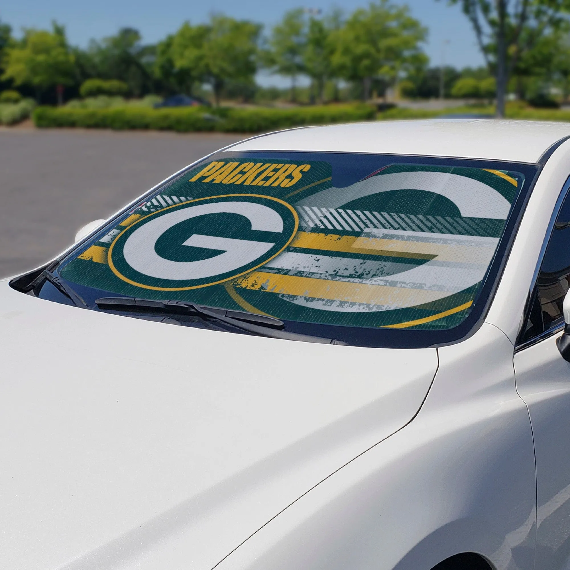 Green Bay Packers Windshield Sun Shade