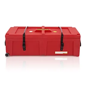 Hardcase HNP36WR 36" Hardware Case With Wheels (Red)