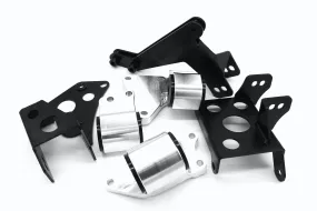 Hasport Dual Height Engine Mount Kit for EK 96-00 Civic w/ K-Series Engine w/ AWD CRV/Element Manual Transmission) (requires 92-95 Civic front subframe/suspension) - Most Extreme Race (U94A) Urethane - EKKAWD-94A