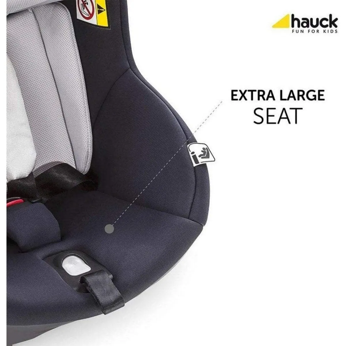 Hauck Ipro Kids Convertible Car Seat- Lunar