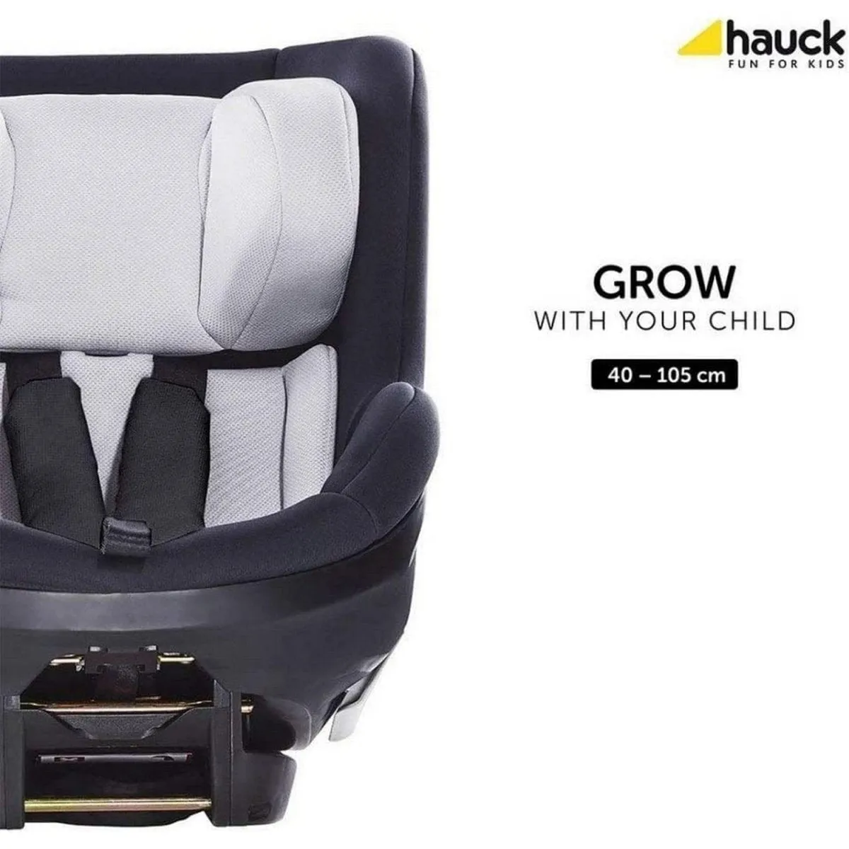 Hauck Ipro Kids Convertible Car Seat- Lunar