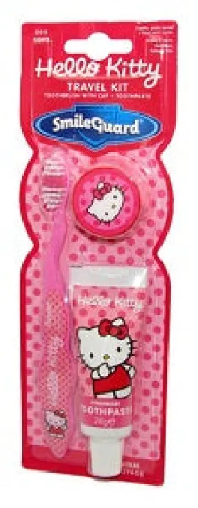 Hello Kitty Travel Kit Toothbrush