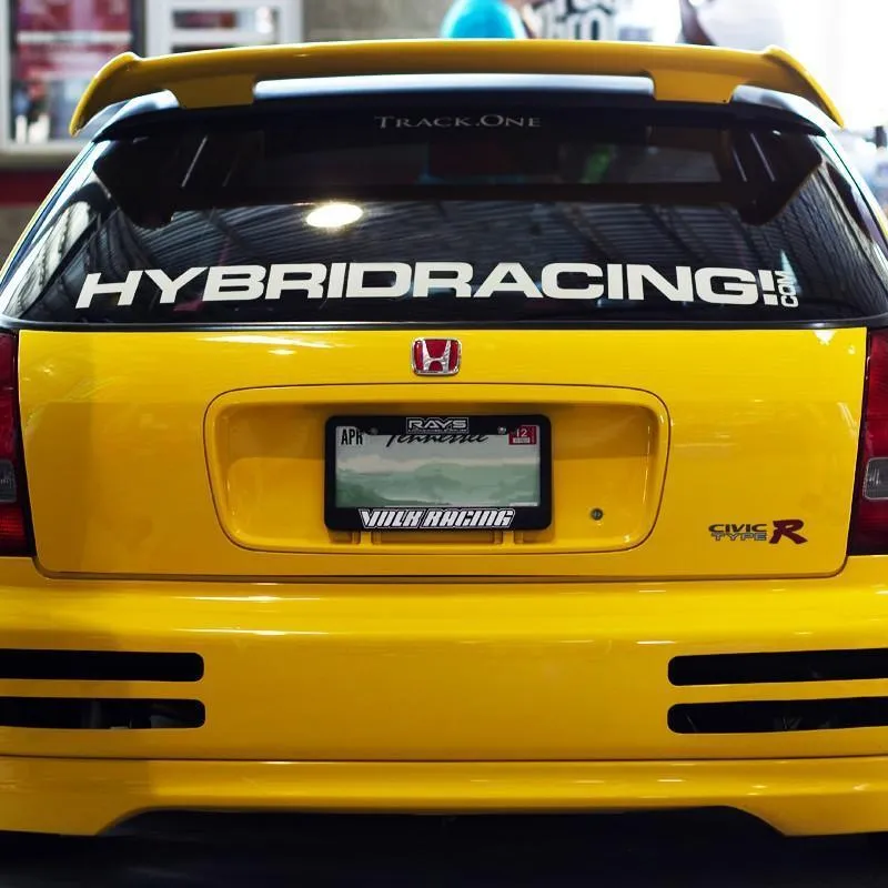 Hybrid Racing Windshield Banner