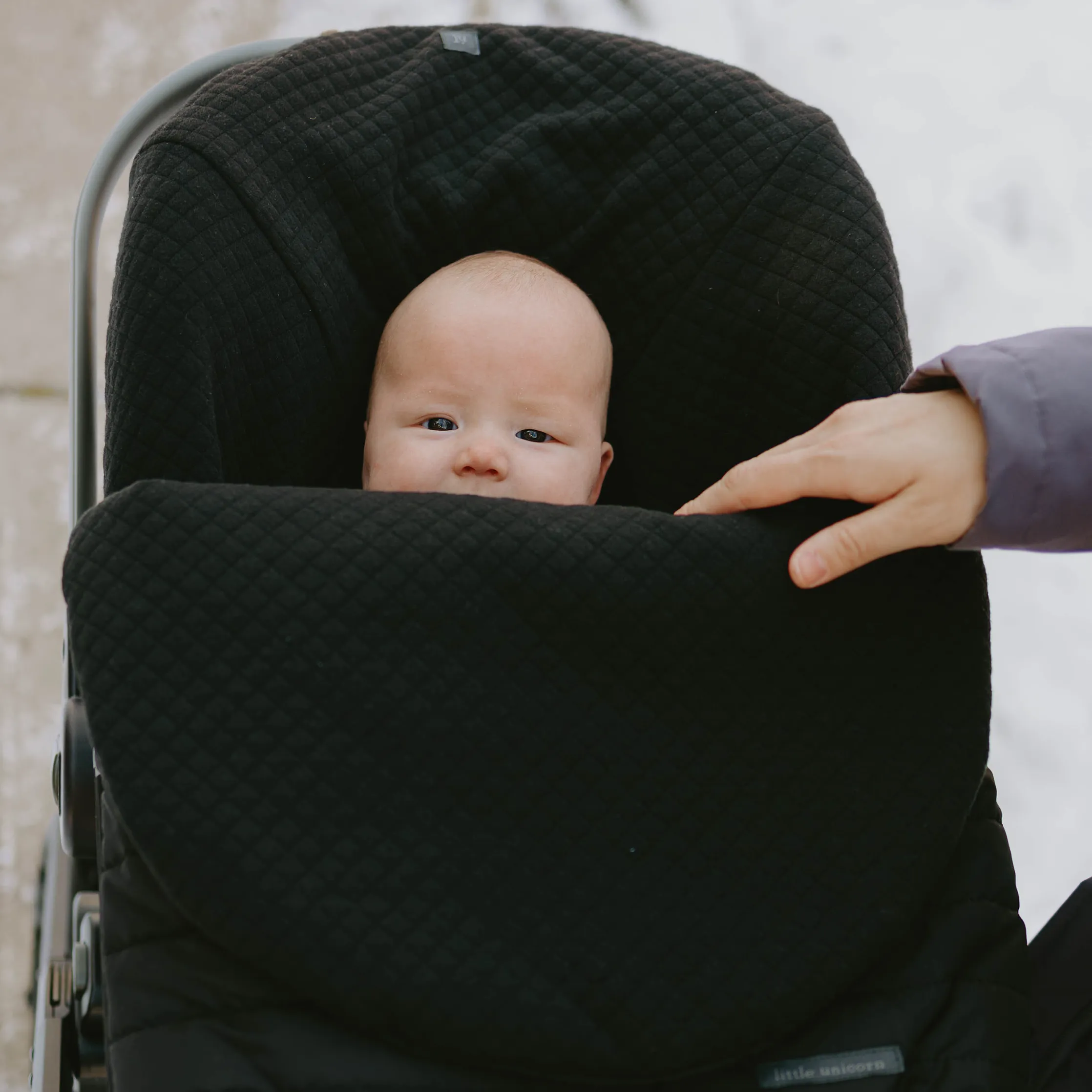 Infant Car Seat Footmuff - Black