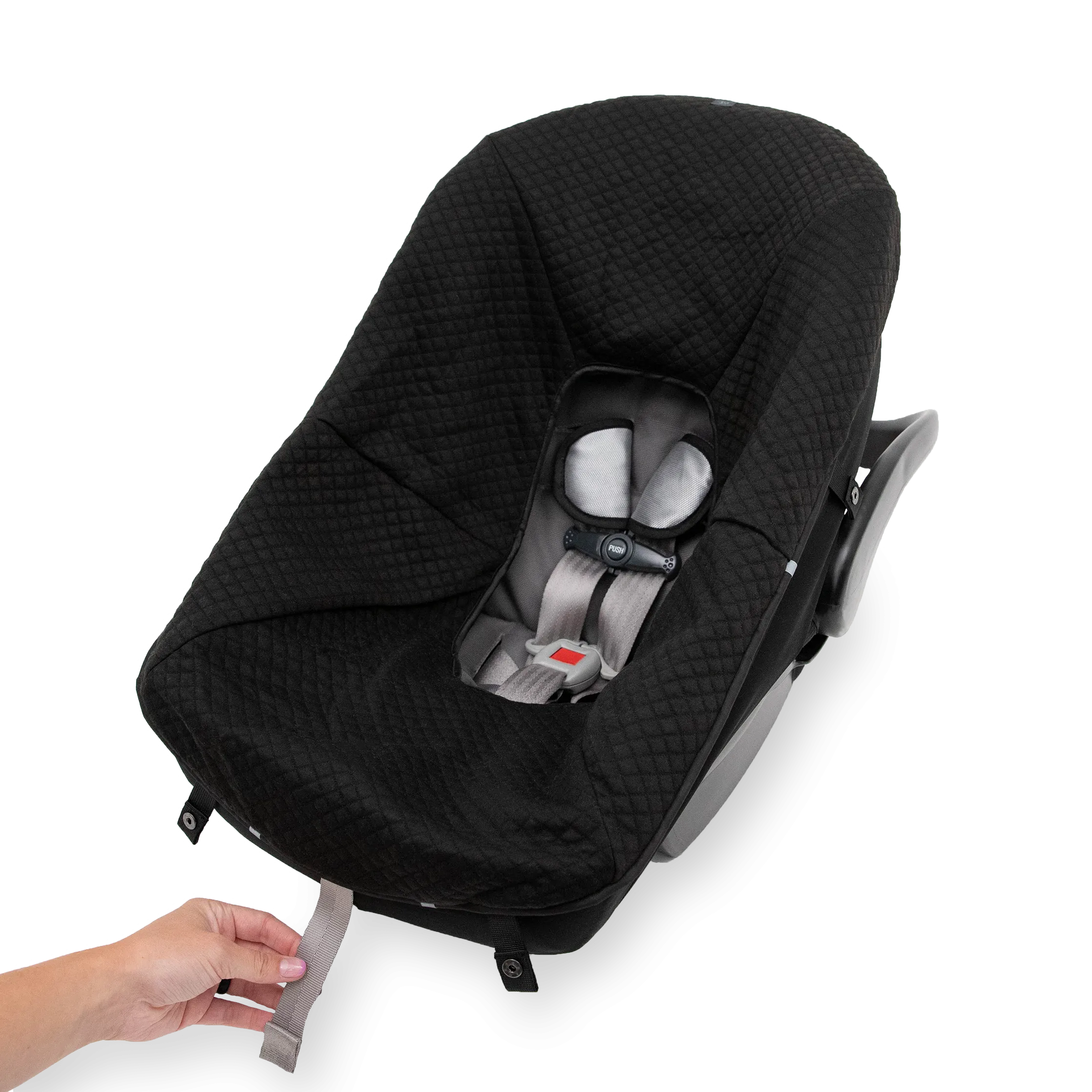 Infant Car Seat Footmuff - Mauve