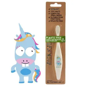 Jack n' Jill Bio Toothbrush, Unicorn, 1 Toothbrush