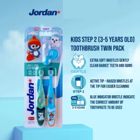 Jordan Kids Step 2 Toothbrush [Twin Pack]