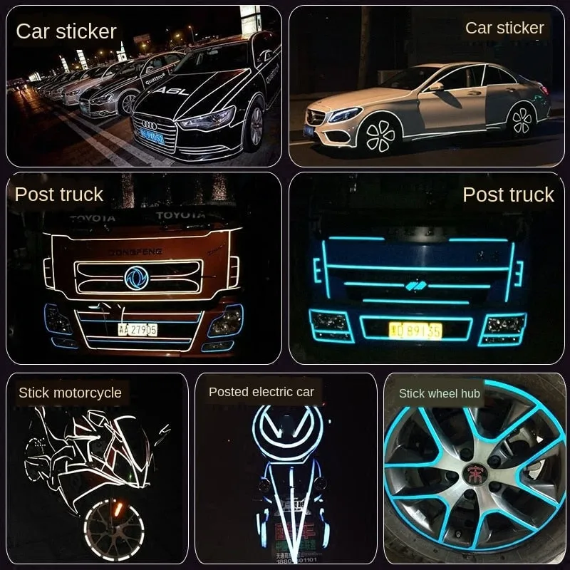 Luminous Car Reflective Stickers