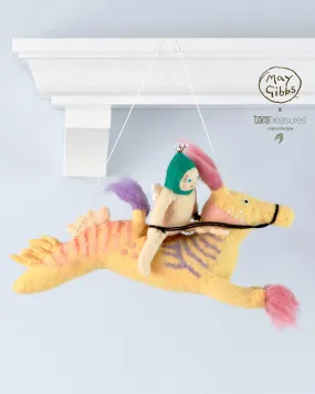 May Gibbs x Tara Treasures  - Gumnut Baby Weedy Seadragon Wall Hanging