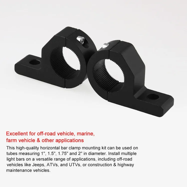 MB-EA076-1 Motorcycle Modification Accessories 20-30mm Universal Guardrail Spotlight Fixed Clip Bracket