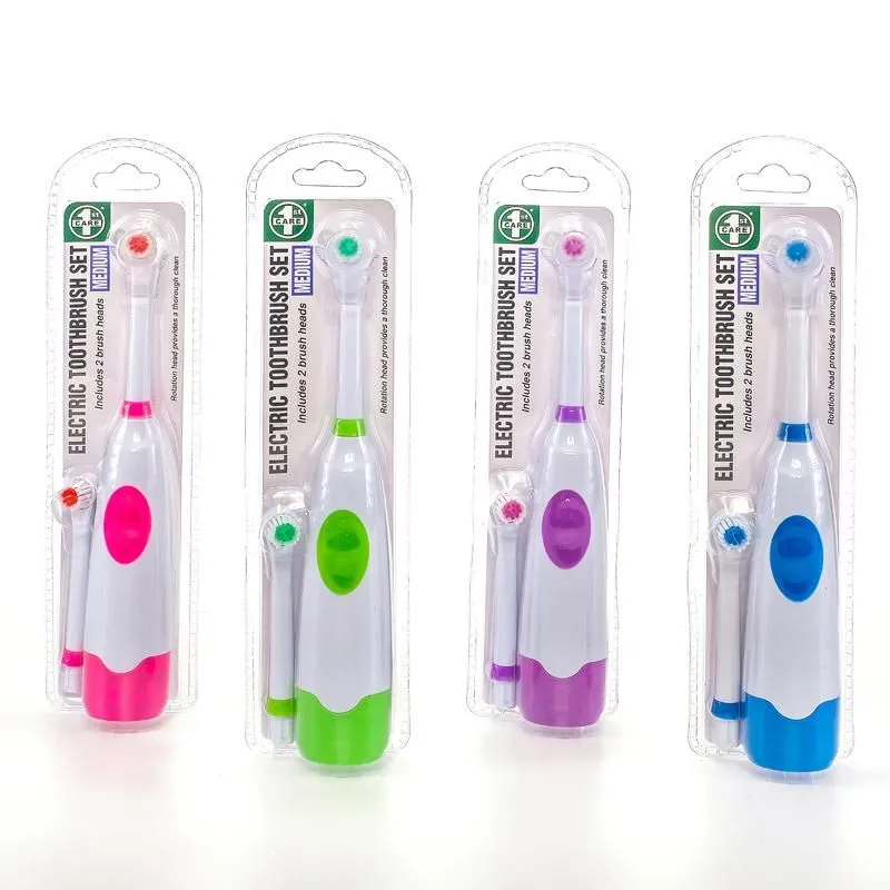 Medium Electric Power Toothbrush Set