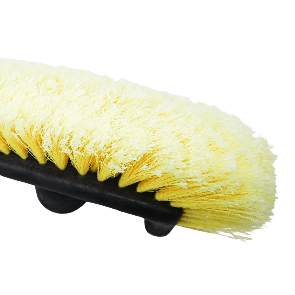 Medium-Soft 5 Corner Car Wash Brush Head (Yellow) [Case of 10]