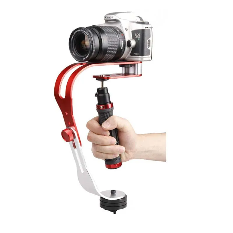 Mini Handheld Digital Camera Stabilizer Video Steadicam Mobile 5DII Motion DV Steadycam   Smartphone Clamp