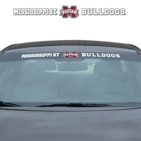 Mississippi State Bulldogs Sun Stripe Windshield Decal 3.25 in. x 34 in.