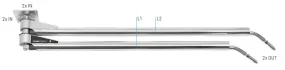 Mosmatic Dual Ceiling Boom - DDP - 5ft 3in - 67.419