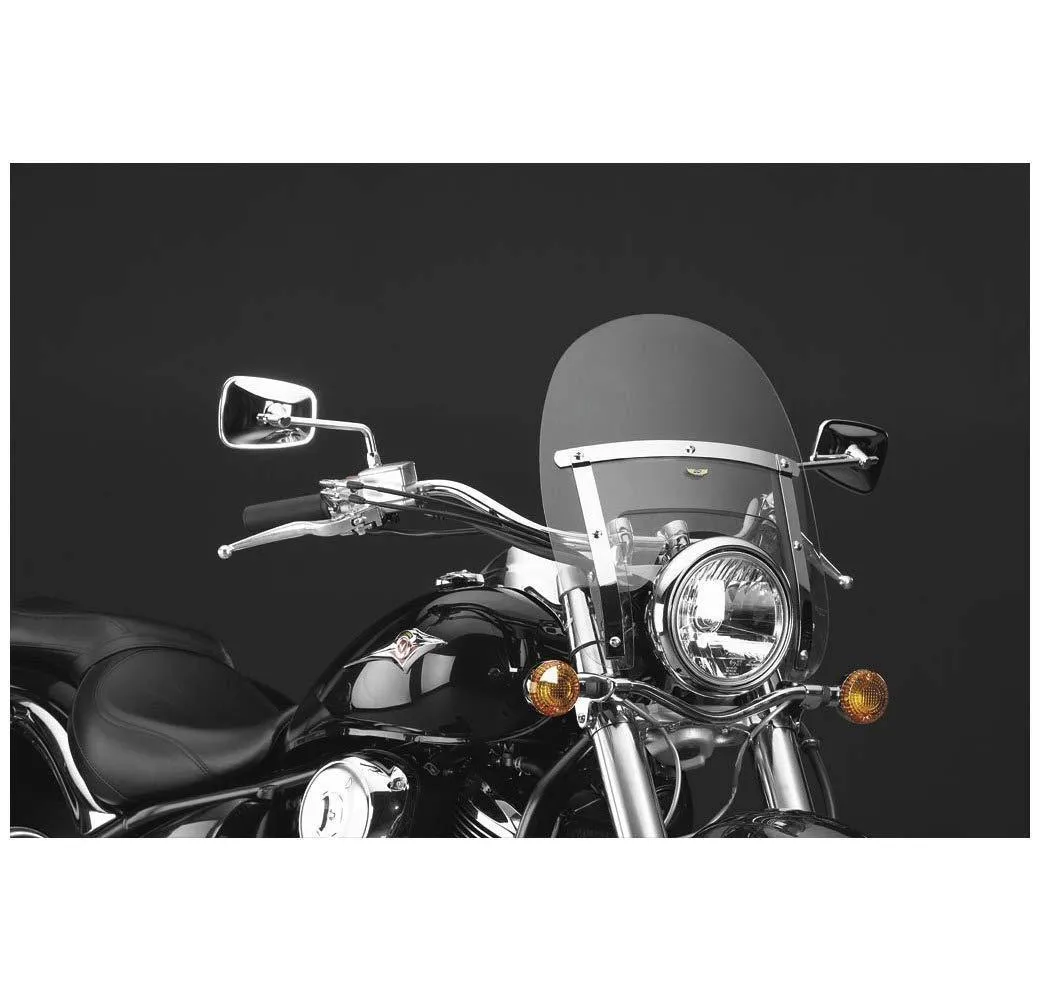 National Cycle N2290 Heavy Duty Ranger Clear Windshield for Harley Davidson Narrow Frame