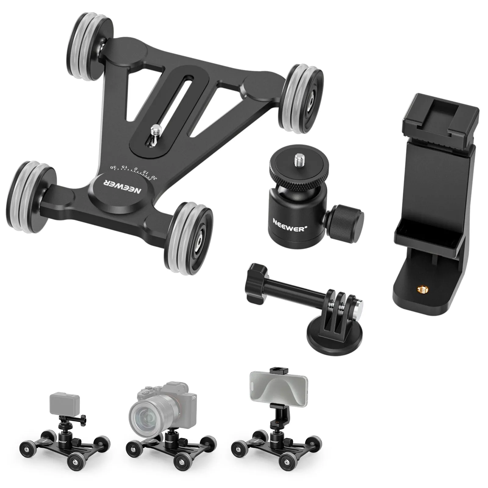 NEEWER SD002 Camera Slider Dolly Mount