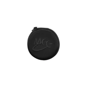 Neoprene Round Zippered Carrying Case for Earphones