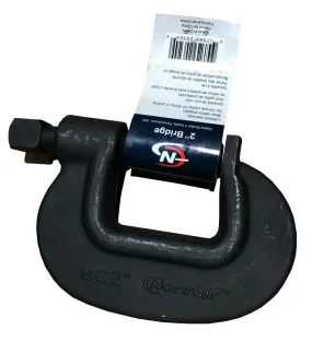 New 2" Bridge Clamp Steel Drop Forged Lifetime Warranty! 12,500 psi