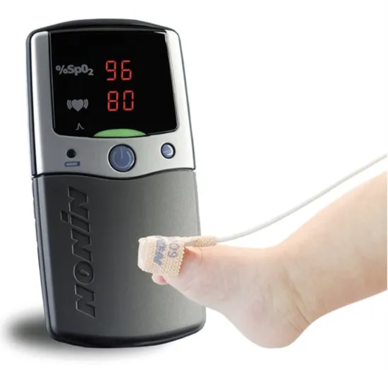 Nonin PalmSAT 2500 Handheld Pulse Oximeter, Nonin Flexi-form, Neonate