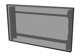 Outdoor Tilt Wall Mount, Landscape, for the LG 49" XE4F-M Series High Brightness Outdoor Display