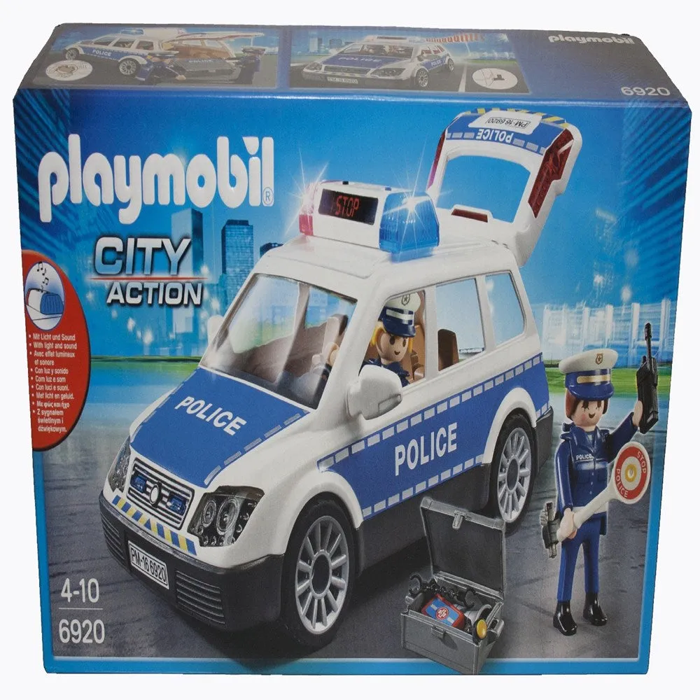 Playmobil Police Car w/Lights and Sounds 906920