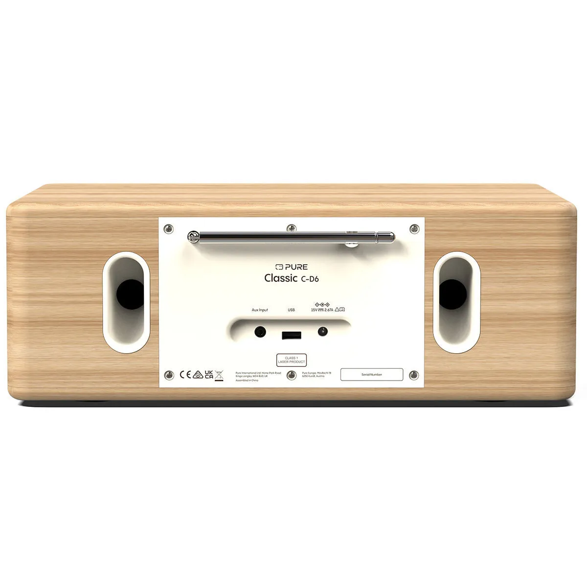 Pure Classic C-D6 CottonWhite stereo tafelradio