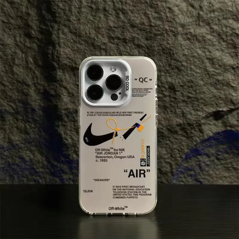 Purple NK x OW iPhone Case