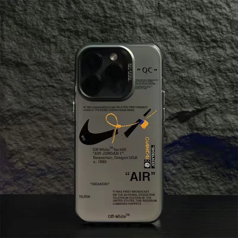 Purple NK x OW iPhone Case