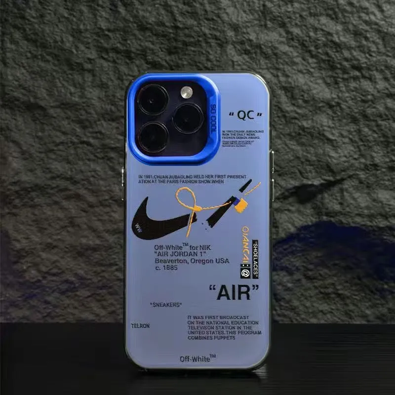 Purple NK x OW iPhone Case