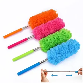 "Versatile Microfiber Duster Brush for Efficient Cleaning of Home, Car, and Furniture - Handheld Anti-Dust Cleaner with Air-Conditioning Compatibility"