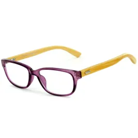 "Zen Garden" Eco-Chic Reading Glasses with Natural Bamboo Temples