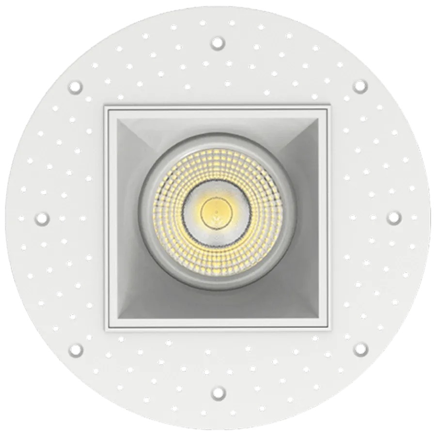 RAB GR3STL 9W LED 3" Square Trimless Gimbaled Downlight Selectable CCT