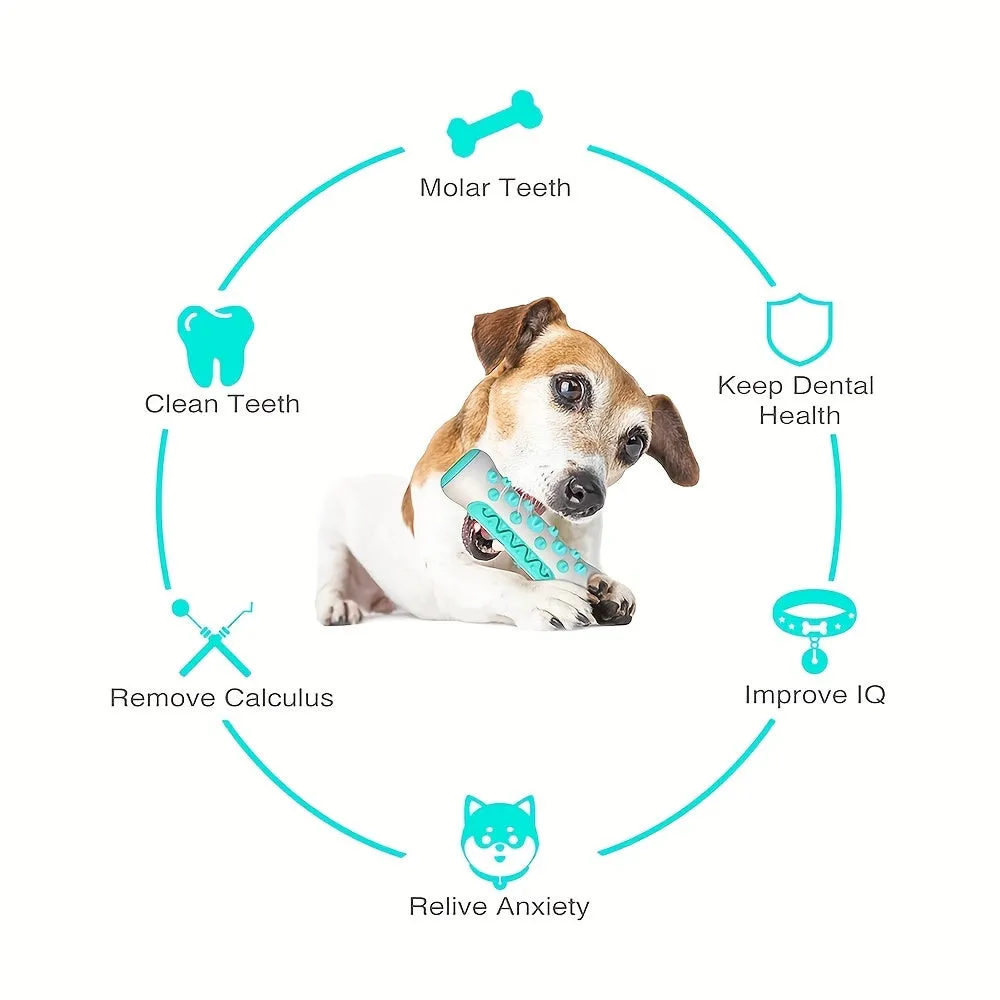 Revolutionary Dental Care Toy Upgraded Pup Bone Brush