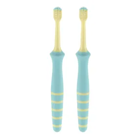 Richell - T.L.I Try Good Evening Tooth Mama Baby Toothbrush For Back Teeth (2 Pieces)