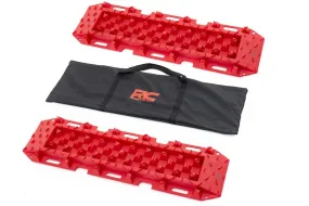 Rough Country 10590 Red Traction Pad - Plastic, 20,000 lbs. Load Rating, Sold as Pair