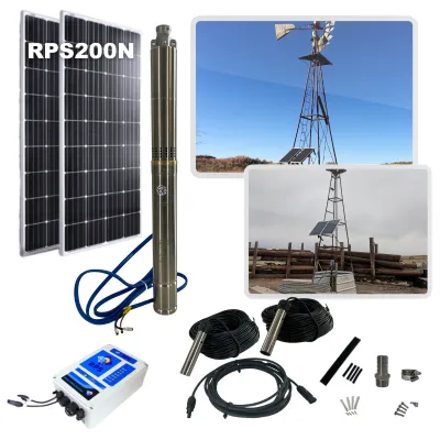 RPS 2 Inch Solar Well Pump Kits