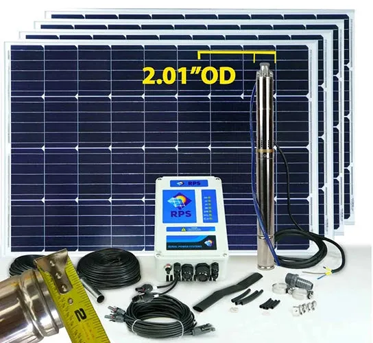 RPS 2 Inch Solar Well Pump Kits